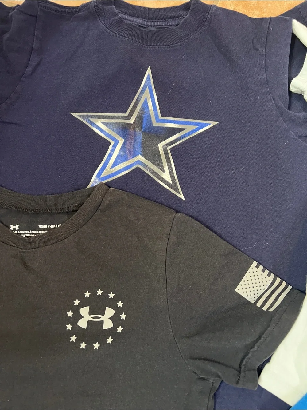 Boys 6/7 t-shirt bundle Nike UA Champion Gap and more